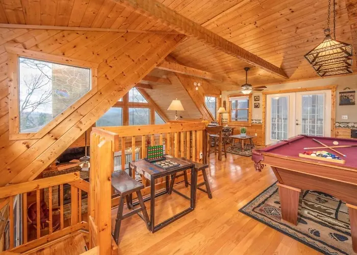 Over The Mountain - Smoky Mountain View Cabin